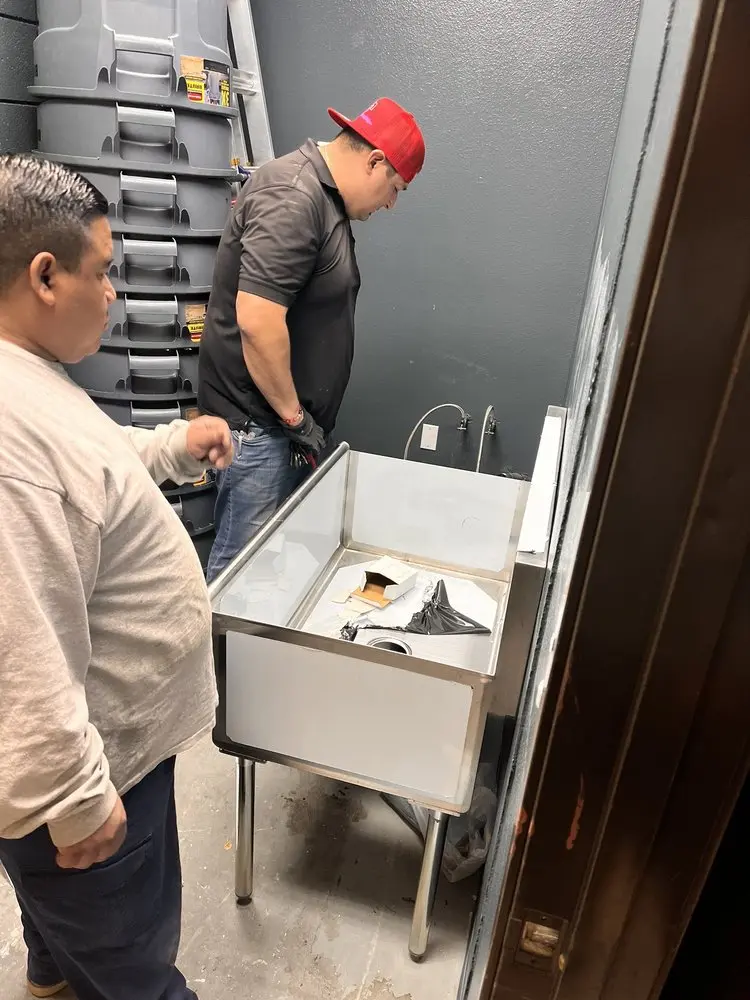 Commercial plumbing and sink installation in University Neighborhood