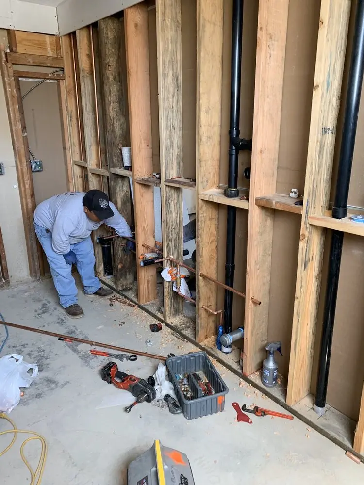 Commercial rough-in plumbing for Water Heater Replacement in University Neighborhood